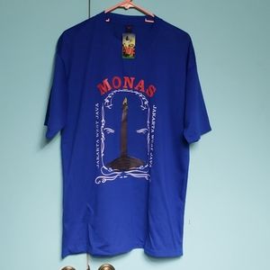 V Plus J Monas Jakarta West Java T-Shirt